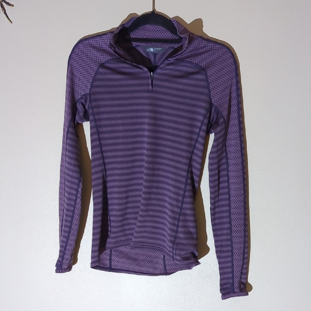 The North Face Women's Purple Long Sleeve Top - Picture 3 of 11